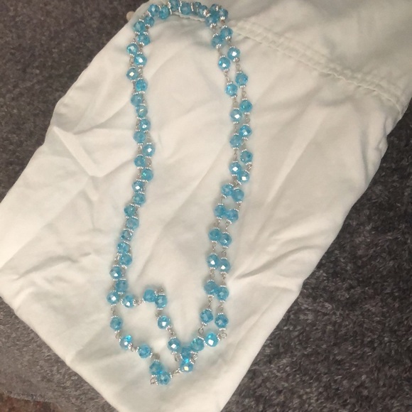 🌻 bundle 3 for 20 Blue and silver necklace - Picture 2 of 6